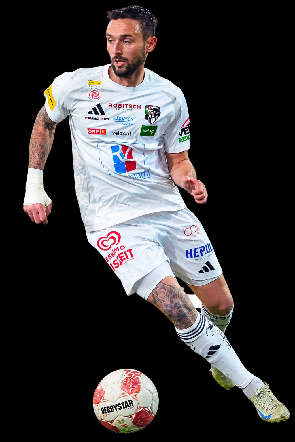 Markus Pink im Trikot des Wolfsberger AC